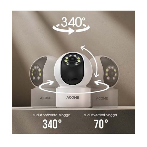 Acome Wifi Camera APC08 Full Color 3MP