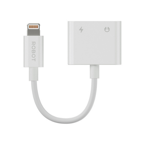 Otg Robot RUL02 Lightning To Jack 3,5mm & Lightning