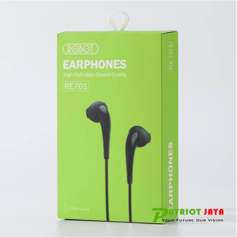 ROBOT RE701 Headset Soft In-Ear High Definition Sound