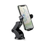 ROBOT RT-CH11S Holder Mobil Suction Cup Spring Lock Washable Car Stent Black