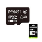 Robot Memory Card 4GB Class 6
