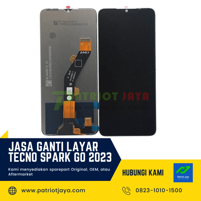 Jual Tecno SPARK GO 2023 LCD Touchscreen Original Di Banyumas