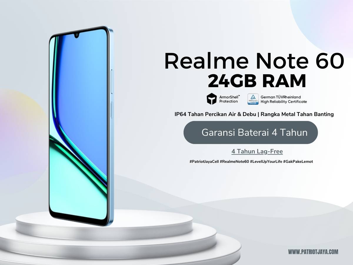 REALME NOTE 60 - Patriot Jaya Cell