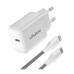 TC IPHONE VIVAN POWER C20L 3A 20W (TYPE C TO LIGHTNING) (5)