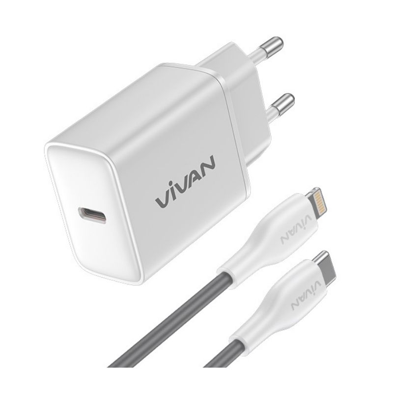 TC IPHONE VIVAN POWER C20L 3A 20W (TYPE C TO LIGHTNING)