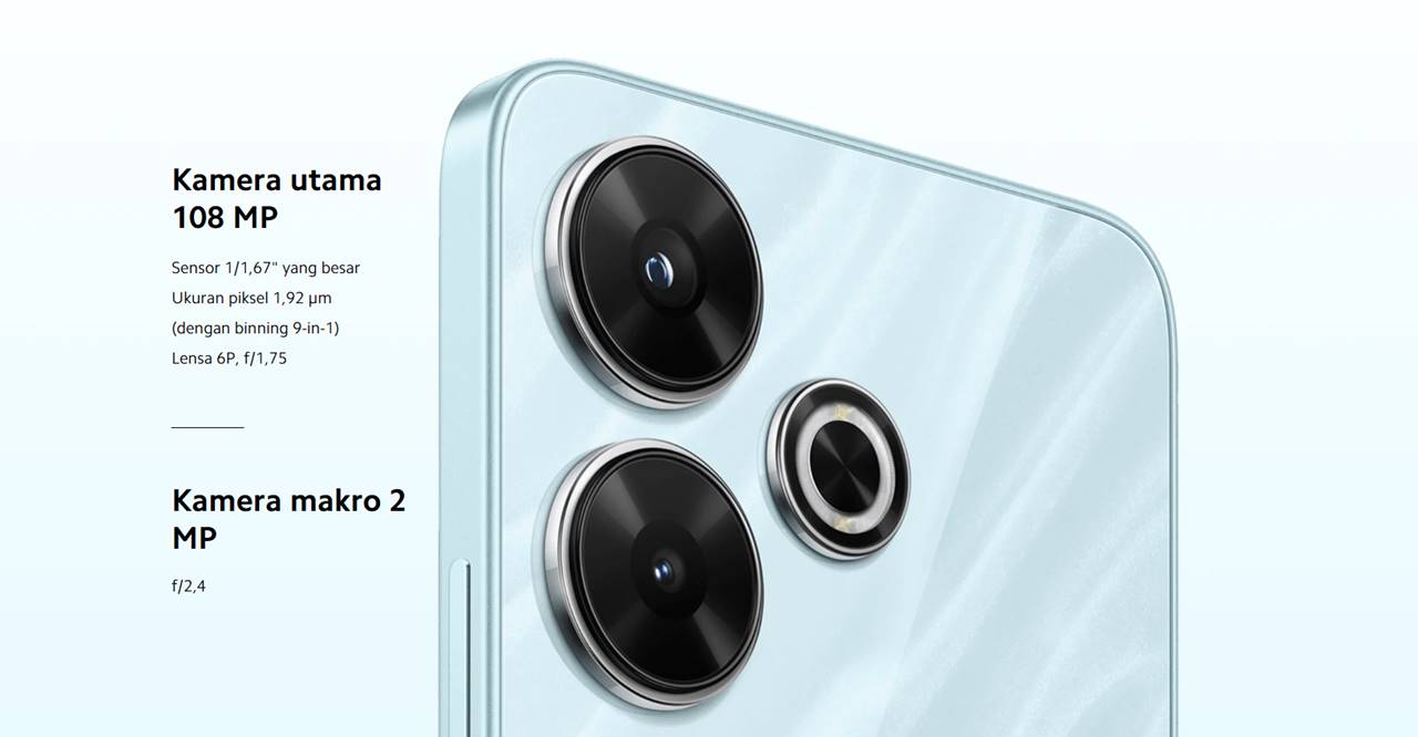 Xiaomi Redmi 13 Camera 108MP Xiaomi Redmi 13 Camera 108MP