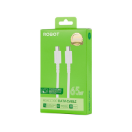 Robot RGXCC100 Kabel Data 3A 65W (Type-C To Type-C) 100CM