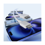 Robot RGXCC100 Kabel Data 3A 65W (Type-C To Type-C) 100CM