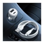 TC ROBOT SAVER MOBIL RT-C13 15W (PORT USB + TYPE-C) – PUTIH (5)
