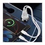 TC ROBOT SAVER MOBIL RT-C13 15W (PORT USB + TYPE-C) – PUTIH (5)