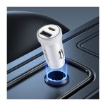 TC ROBOT SAVER MOBIL RT-C13 15W (PORT USB + TYPE-C) – PUTIH (5)