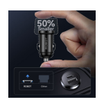 TC ROBOT SAVER MOBIL RT-CC5s 15W (2 PORT USB) - HITAM (3)