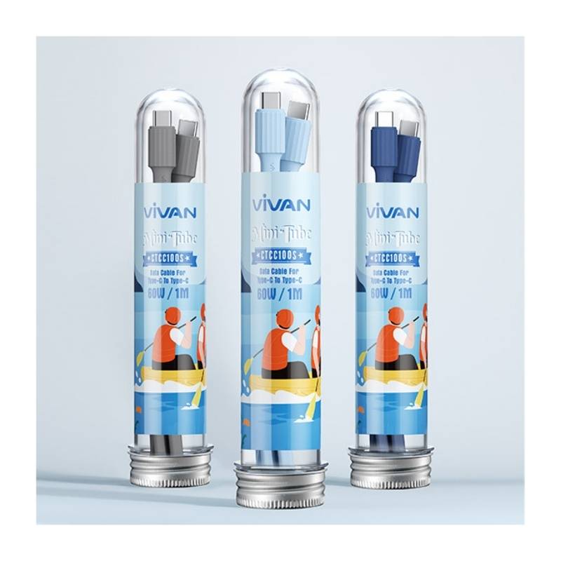 Vivan Kabel data CTCC 100S (Type-C) (2) Vivan Kabel data CTCC 100S (Type-C) (2)