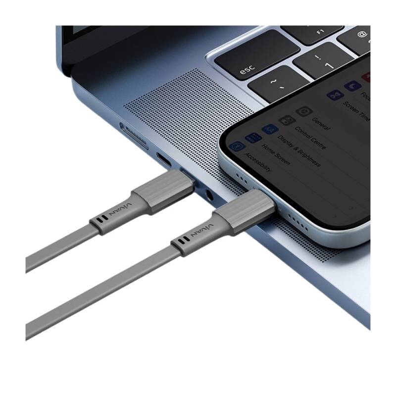 Vivan Kabel data CTCC 100S (Type-C) (4) Vivan Kabel data CTCC 100S (Type-C) (4)