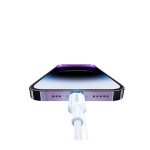 KD UGREEN US261 3A 60W NYLON (50150) (TYPE-C TO TYPE-C) (100CM) – HITAM (3)