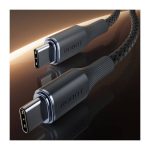 KD ROBOT RNCC100 65W LAVA DATA (TYPE-C TO TYPE-C) 100CM – GRAY (3)