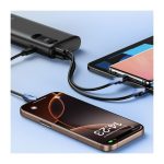 PB ROBOT RT102 10.000 MAH 15W TWO WAY FAST CHARGING – HITAM