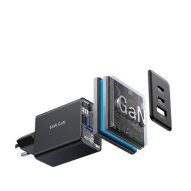 ADAPTOR ROBOT RT-GC04 GAN GOLDEN SERIES 65W (2 TYPE C + 1 USB A) - HITAM (3)