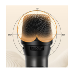 MICROPHONE WIRELESS ROBOT MIC02 – HITAM (2)