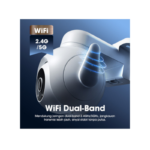 ACOME IOT WIFI CAMERA APC52 – PUTIH + HITAM (3)